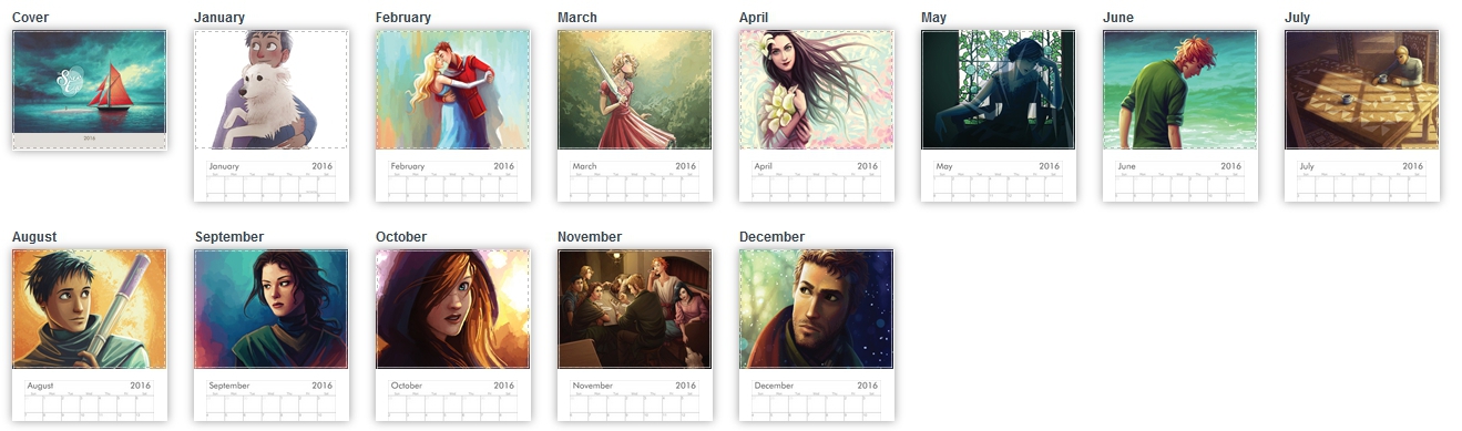 Vote TWC to see some new art for the calendar!