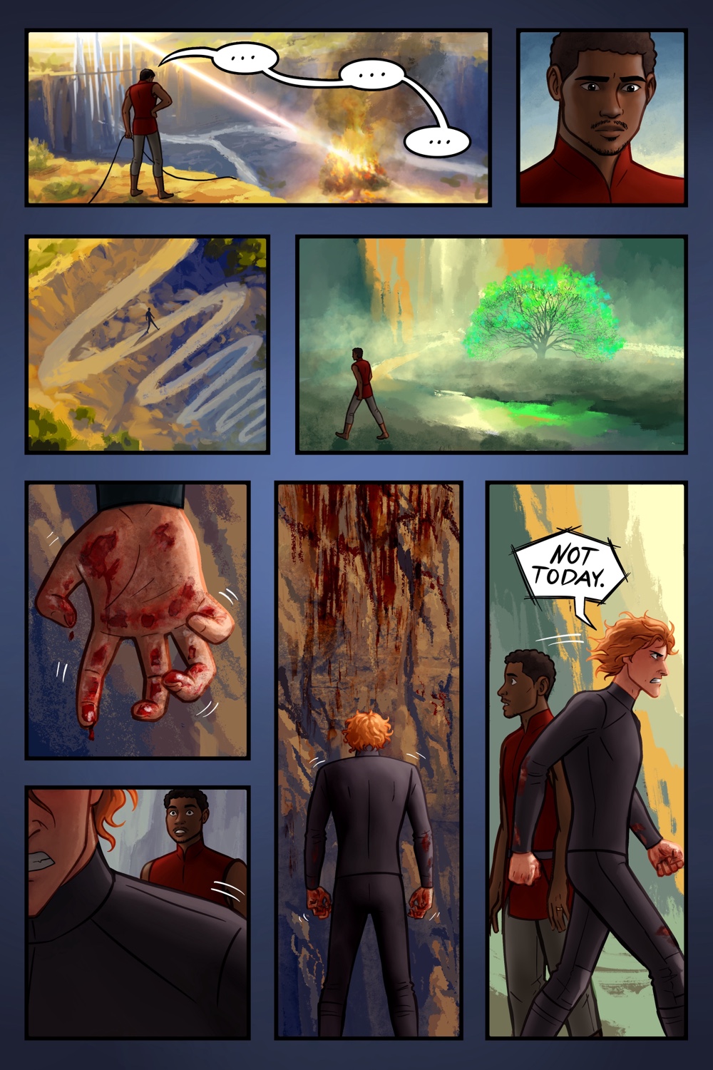 Nathan is going to get back at Enel by stepping on legos